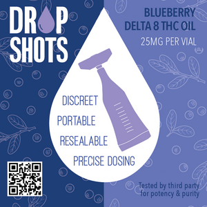 
            
                Load image into Gallery viewer, Delta 8 Oil - Blueberry 25mg
            
        
