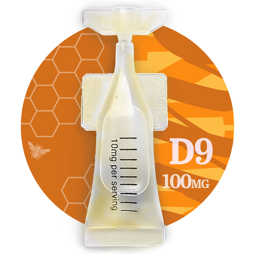 delta 9 honey infused oil vial 100mg